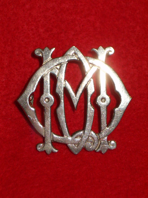 18th Hussars NCO's Chromed Arm Badge